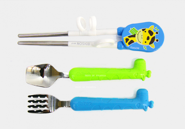 幼兒學習餐具 / 湯叉 / 學習筷 / 收納餐具盒