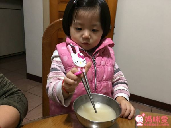 韓國 Raon - 學習筷+湯匙組-Hello Kitty-附收納袋