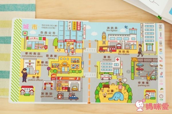 風車圖書 - 0~4歲幼兒認知圖鑑(三冊/套)-百科+生活+城市