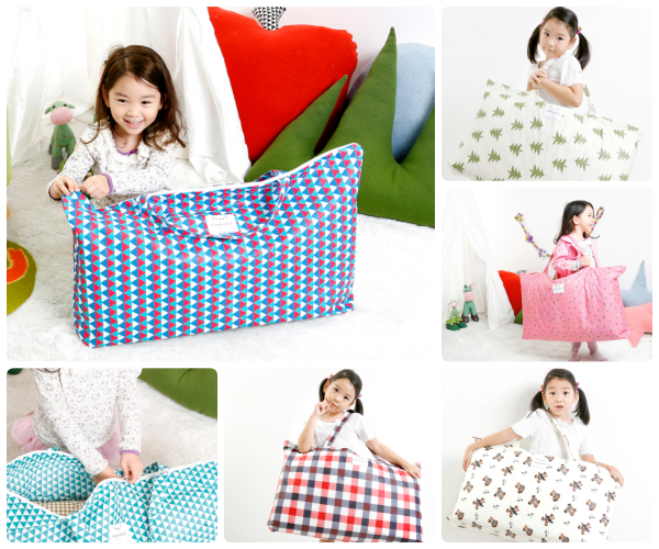 韓國 2cm+透氣乳膠墊睡袋，支撐力UP↑，分散受力保護寶貝脊椎 ♥