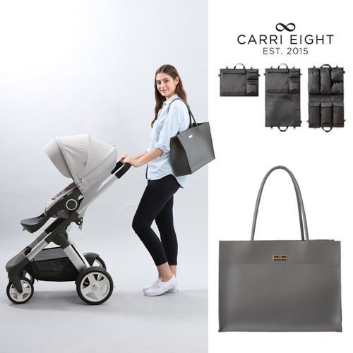 第一款結合餐桌設計 ✭ 韓國【 CARRI EIGHT 】質感 X 時尚 X 機能 X 防水媽媽包