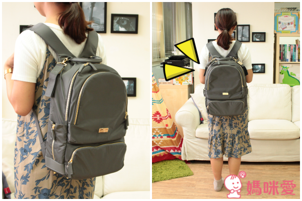 第一款結合餐桌設計 ✭ 韓國【 CARRI EIGHT 】質感時尚 ✧ 多功能 ✦ 防水媽媽包