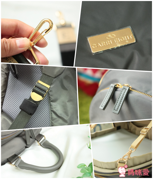 第一款結合餐桌設計 ✭ 韓國【 CARRI EIGHT 】質感時尚 ✧ 多功能 ✦ 防水媽媽包