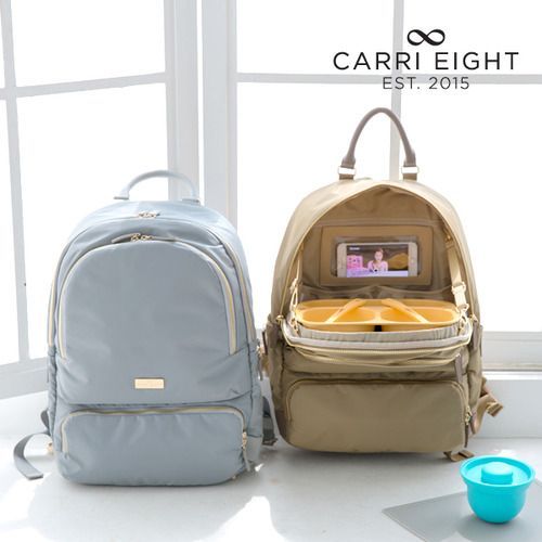 第一款結合餐桌設計 ✭ 韓國【 CARRI EIGHT 】質感 X 時尚 X 機能 X 防水媽媽包