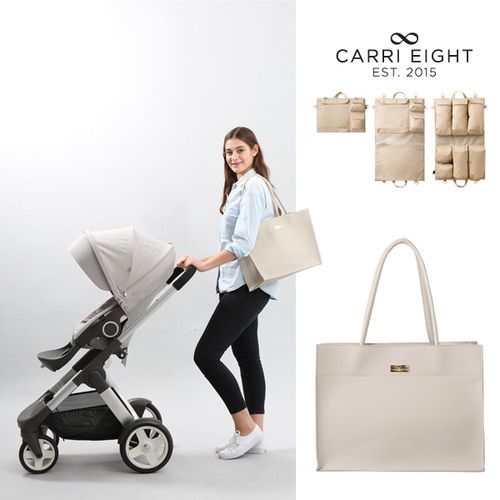 第一款結合餐桌設計 ✭ 韓國【 CARRI EIGHT 】質感 X 時尚 X 機能 X 防水媽媽包