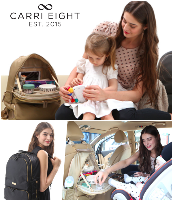 第一款結合餐桌設計 ✭ 韓國【 CARRI EIGHT 】質感時尚 ✧ 多功能 ✦ 防水媽媽包