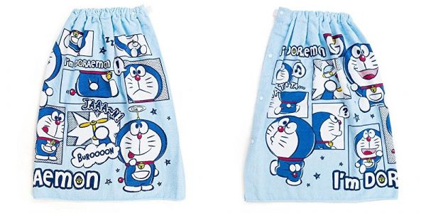 日本迪士尼✖三麗鷗★連帽毛巾罩袍 / 浴巾 / 防水包包