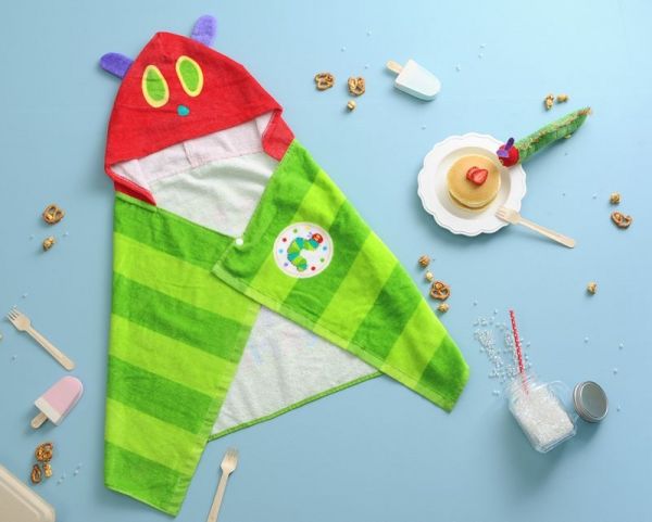 日本迪士尼✖三麗鷗★連帽毛巾罩袍 / 浴巾 / 防水包包