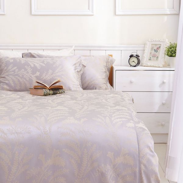 【法蝶】緹花美國精梳棉床組