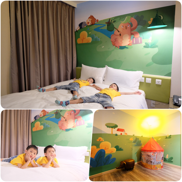 全新開幕~【星漾商旅-台中中清館】故事主題房,陪孩子玩樂暑假★