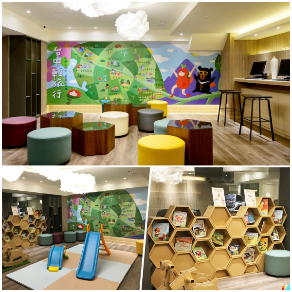 全新開幕~【星漾商旅-台中中清館】故事主題房,陪孩子玩樂暑假★