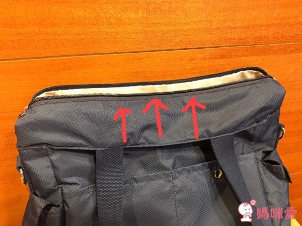 【YABIN】多功能大開口/大容量/掀開式時尚媽媽包/爸爸包♡新品報到♡