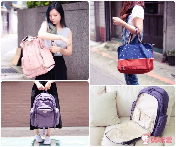 【YABIN】多功能大開口/大容量/掀開式時尚媽媽包/爸爸包♡新品報到♡