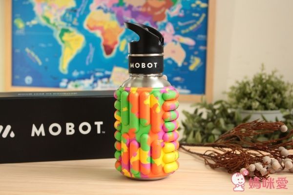 MOBOT 不鏽鋼2WAY按摩滾輪水壺