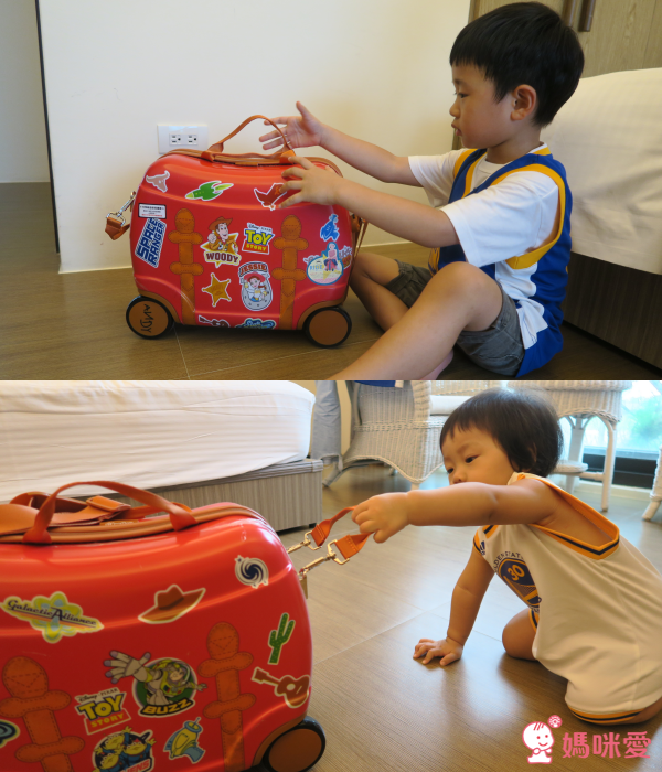 迪士尼經典款 ❤ 大容量【Ides】可愛乘坐軟殼行李箱