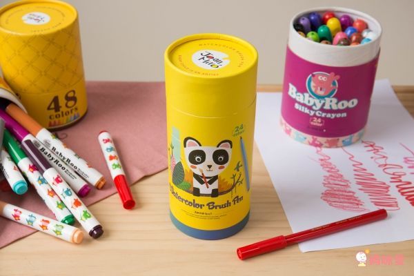 聖誕彩繪禮盒必收藏！可水洗【JarMelo】絲滑蠟筆系列