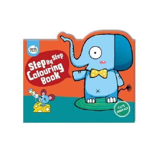 JoanMiro - 【畫好畫滿超值優惠畫冊組-2-3歲】-步步著色本-2-3歲基礎篇+2-3歲啟蒙篇+交通工具篇+可愛動物篇-4本