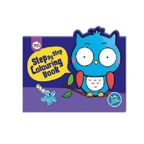 JoanMiro - 【畫好畫滿超值優惠畫冊組-2-3歲】-步步著色本-2-3歲基礎篇+2-3歲啟蒙篇+交通工具篇+可愛動物篇-4本