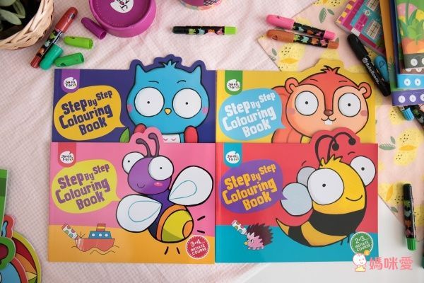 JarMelo 原創美玩 - 步步著色本-2~3歲啟蒙篇