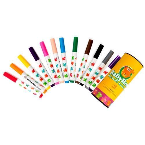 JoanMiro - 兒童可水洗彩色筆-12色