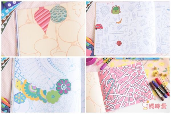 JoanMiro - 兒童塗鴉本-女孩版