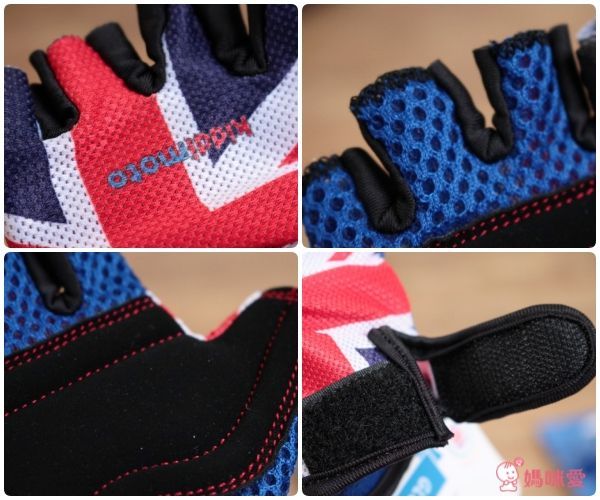 英國 Kiddimoto - 防護手套-粉紅邦妮 (S(手腕圍15.5cm內))