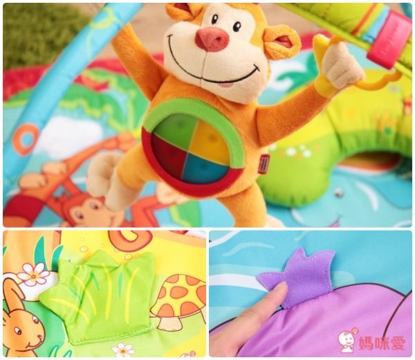 Tiny Love - Gymini Monkey lsland 開心猴島遊樂毯-小小運動場-開心猴島主題 (0M+)