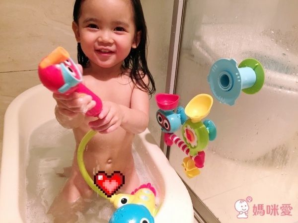 以色列 Yookidoo - 大眼瀑布蓮蓬頭套組