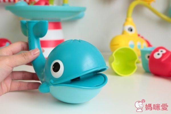 以色列 Yookidoo - 噴水鯨魚蓮蓬頭套組