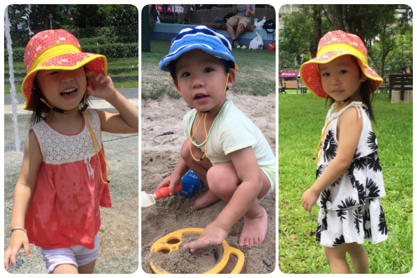 日本 Beady Gem 可收納涼感遮陽帽