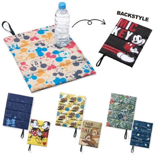 日本千趣會 迪士尼摺疊收納式坐墊 