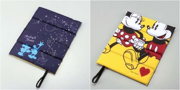 日本千趣會 迪士尼摺疊收納式坐墊 