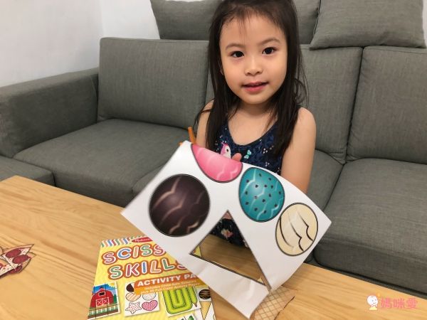 美國瑪莉莎 Melissa & Doug - MD 勞作-學習剪紙遊戲簿,附剪刀