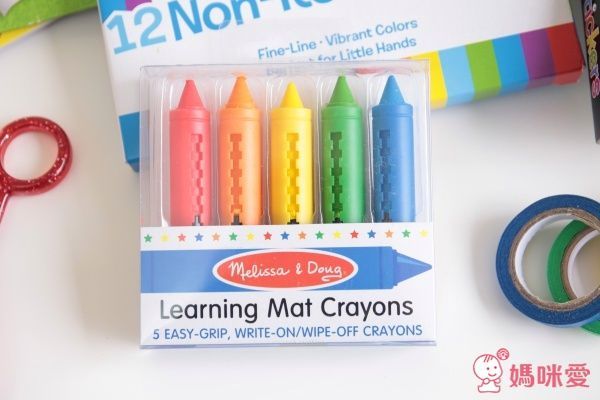 培養小小藝術家【美國瑪莉莎】大豆無毒蠟筆、勞作印章、繪圖本