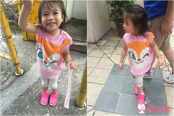 日本KenKenPa 超輕量魔鬼氈透氣網眼小童運動鞋