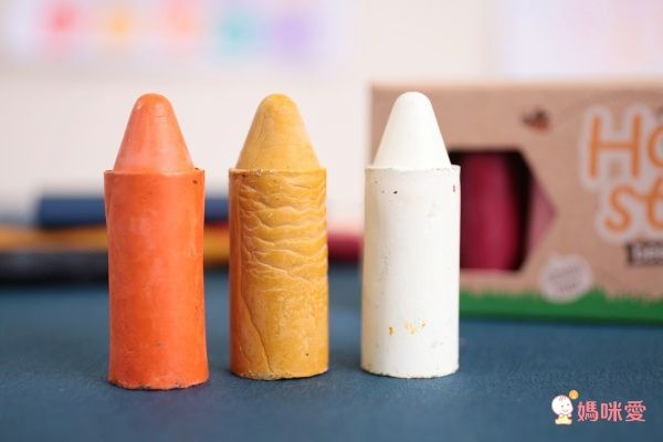 紐西蘭 Honey Sticks - 純天然蜂蠟無毒蠟筆-1歲以上寶寶適用-矮胖型-12色