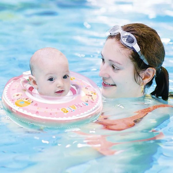 韓國 Winnie Connie - 奈比嬰兒游泳脖圈(粉色)