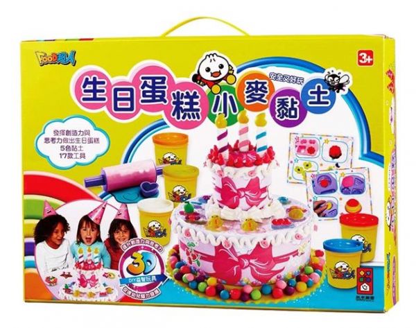 CP值高可重複玩!【風車圖書】造型小麥黏土