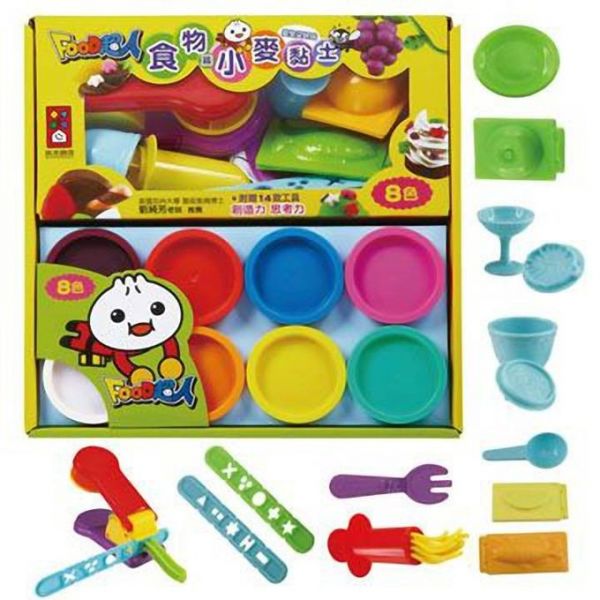 CP值高可重複玩！【風車圖書】造型小麥黏土