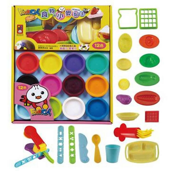 CP值高可重複玩！【風車圖書】造型小麥黏土