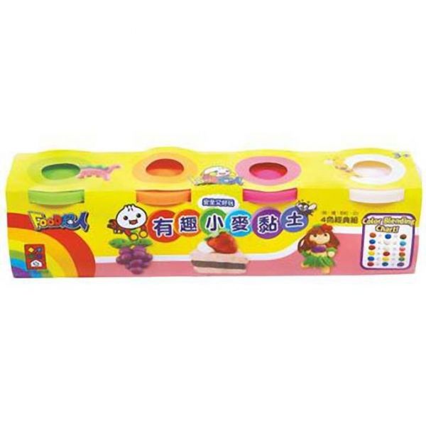 CP值高可重複玩！【風車圖書】造型小麥黏土