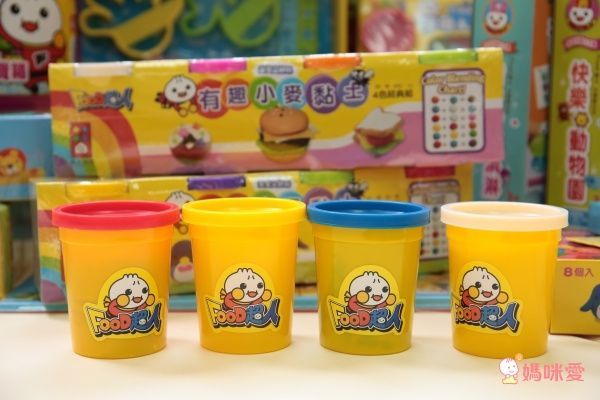 風車圖書 - 有趣小麥黏土-4色經典組(紅+綠+紫+黃)-FOOD超人-2022新版