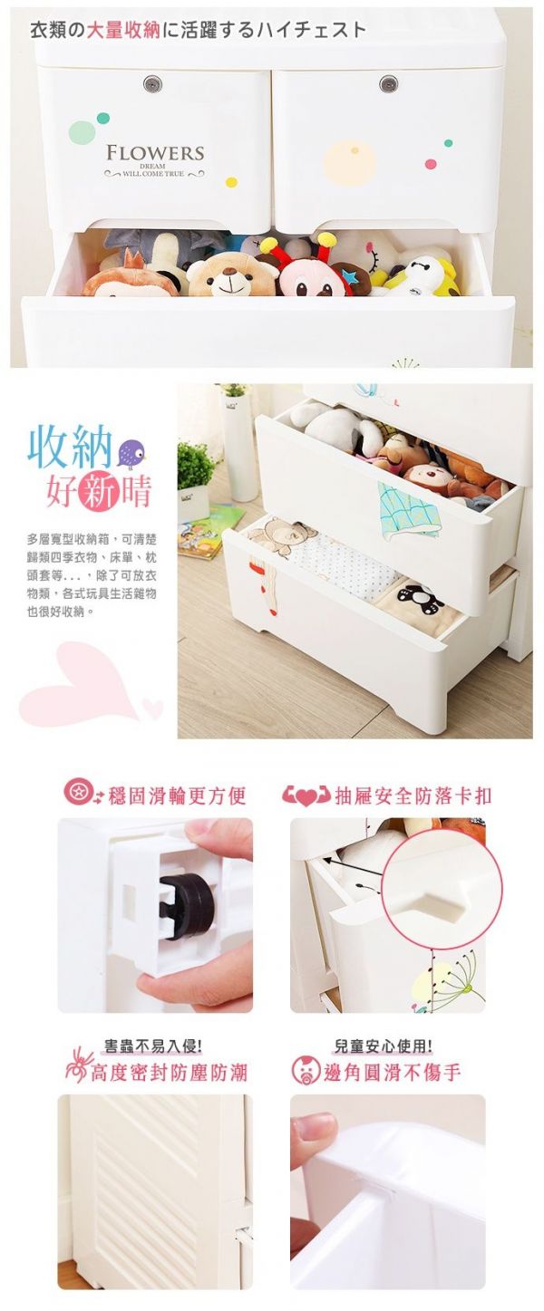 +O 家窩兒童專用雙開門吊衣櫃收納專輯