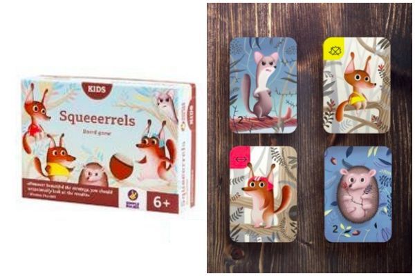 【SIMPLE RULES】松鼠取堅果