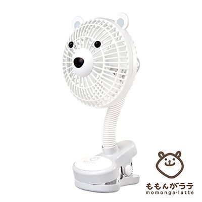 【 小獅王 Simba 】蘿蔓晶鑽玻璃奶瓶系列 ✕ 日本萌萌家夾式電風扇