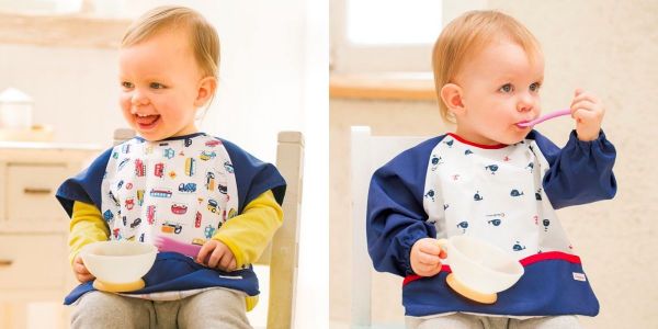 媽咪餵飯神器♡【日本 Combi】離乳餐具、圍兜！