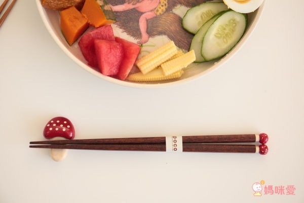 日本KOJI POCO 可愛木頭親子筷