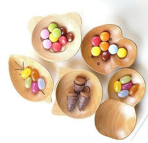 日本KOJI POCO 可愛木頭點心盤