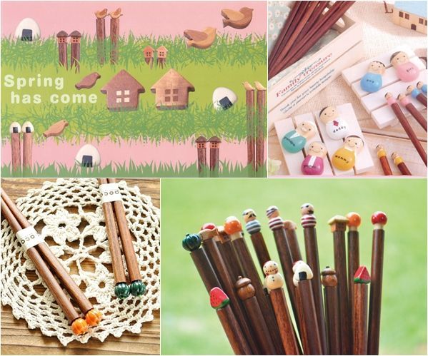 【日本KOJI】POCO 木製筷子筷架組、點心盤