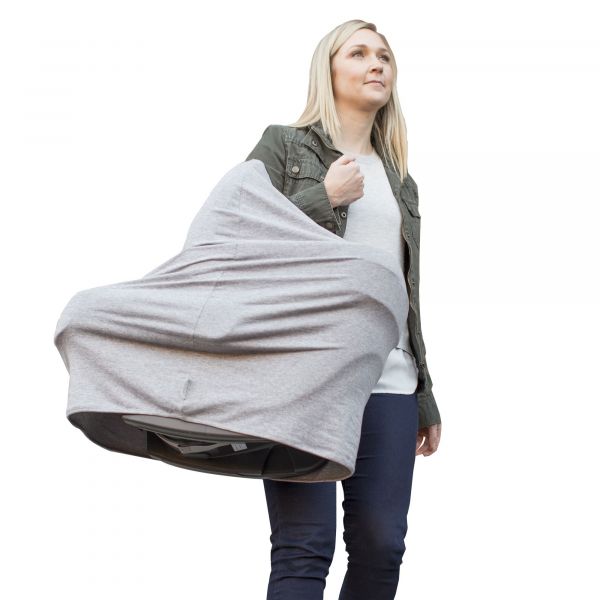 母乳媽咪首選 ❤ 美國 NUROO 唯美哺乳圍巾 ✕ 三階段成長包巾